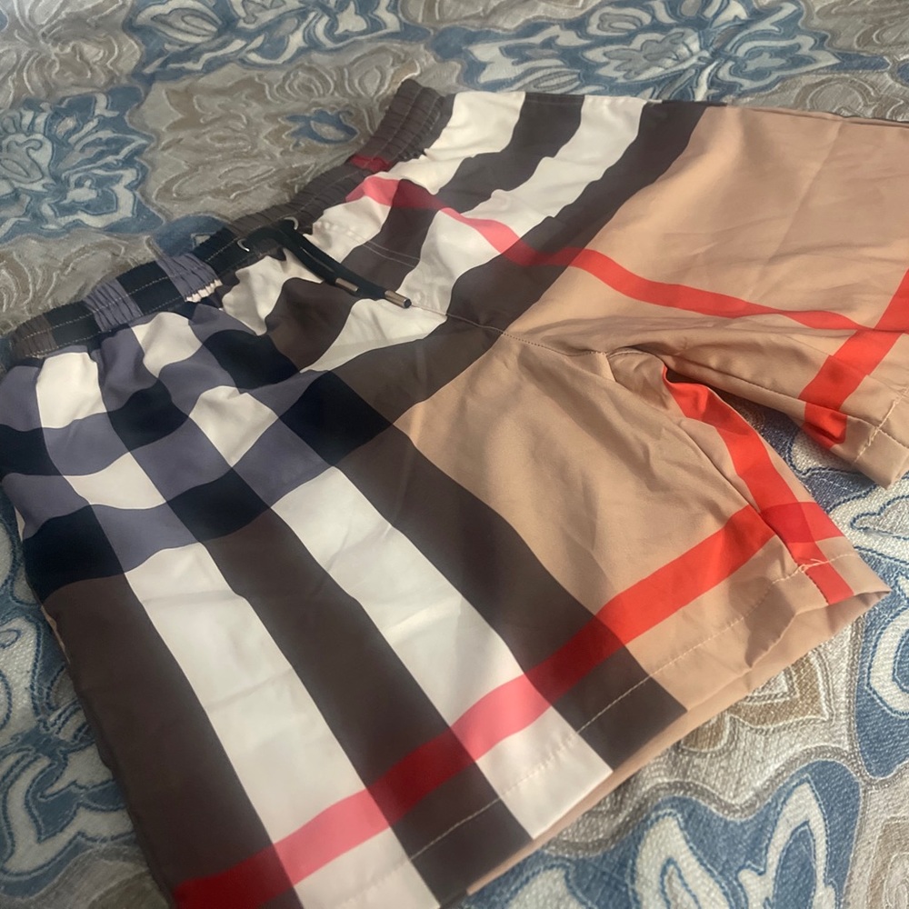 Burberry Swim Trunks Beige XL